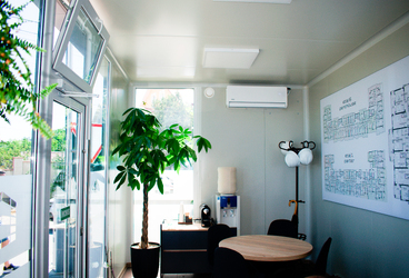 Oficiu, Durlești – Construcție modulară Steelbox, 18 m²