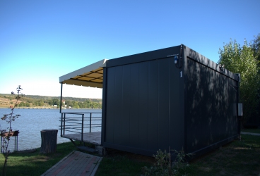 Lacul Romanesti – Construcție modulară Steelbox, 18 m² – 5 unități